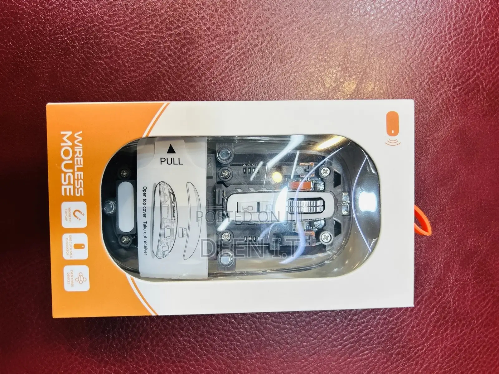 Transparent N Rechargeable Wireless Mouse