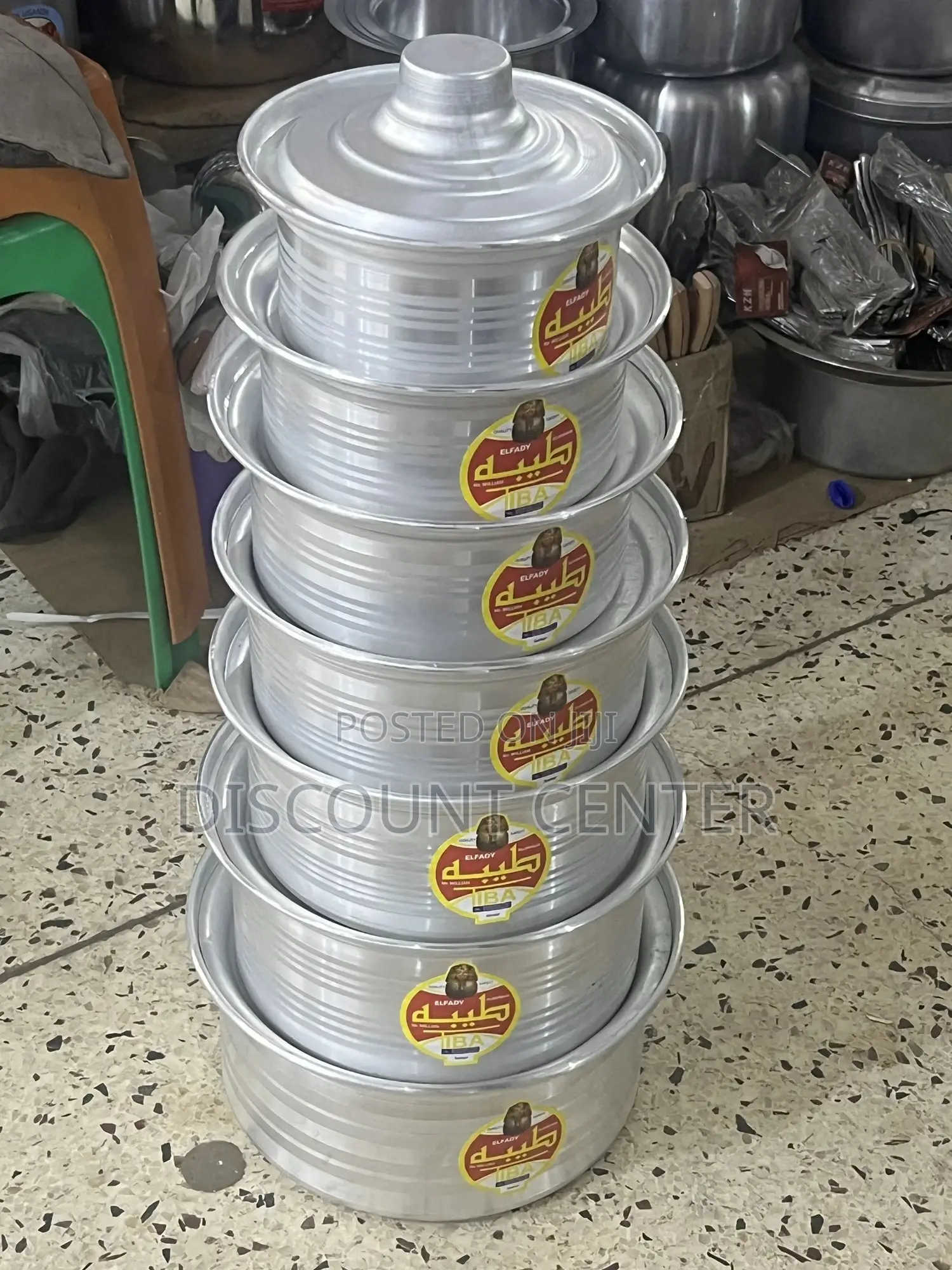 Egyptian Saucepans 7 Pieces