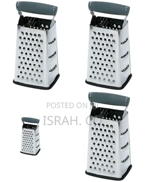 4 Sided Stainless Steel Grater-Silver