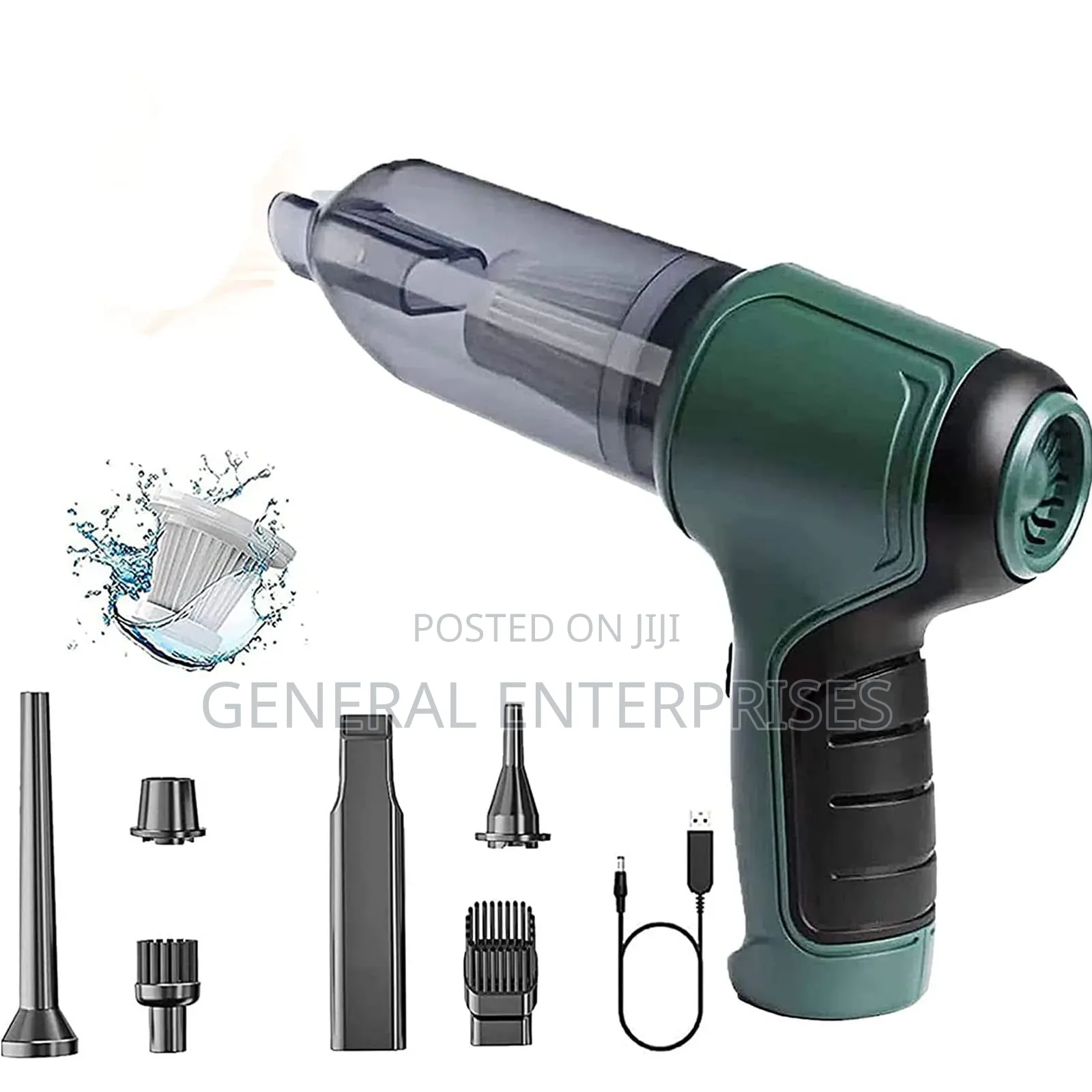 Portable 3-in-1 Handheld Vacuum Cleaner and Air Duster