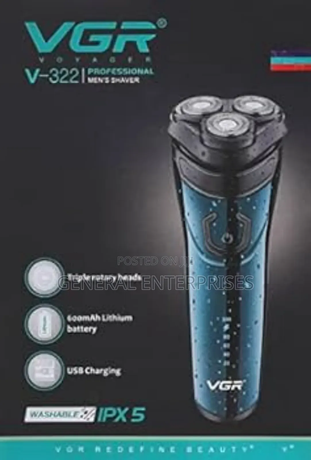 VGR Voyager v-322 Professional Men's Shaver