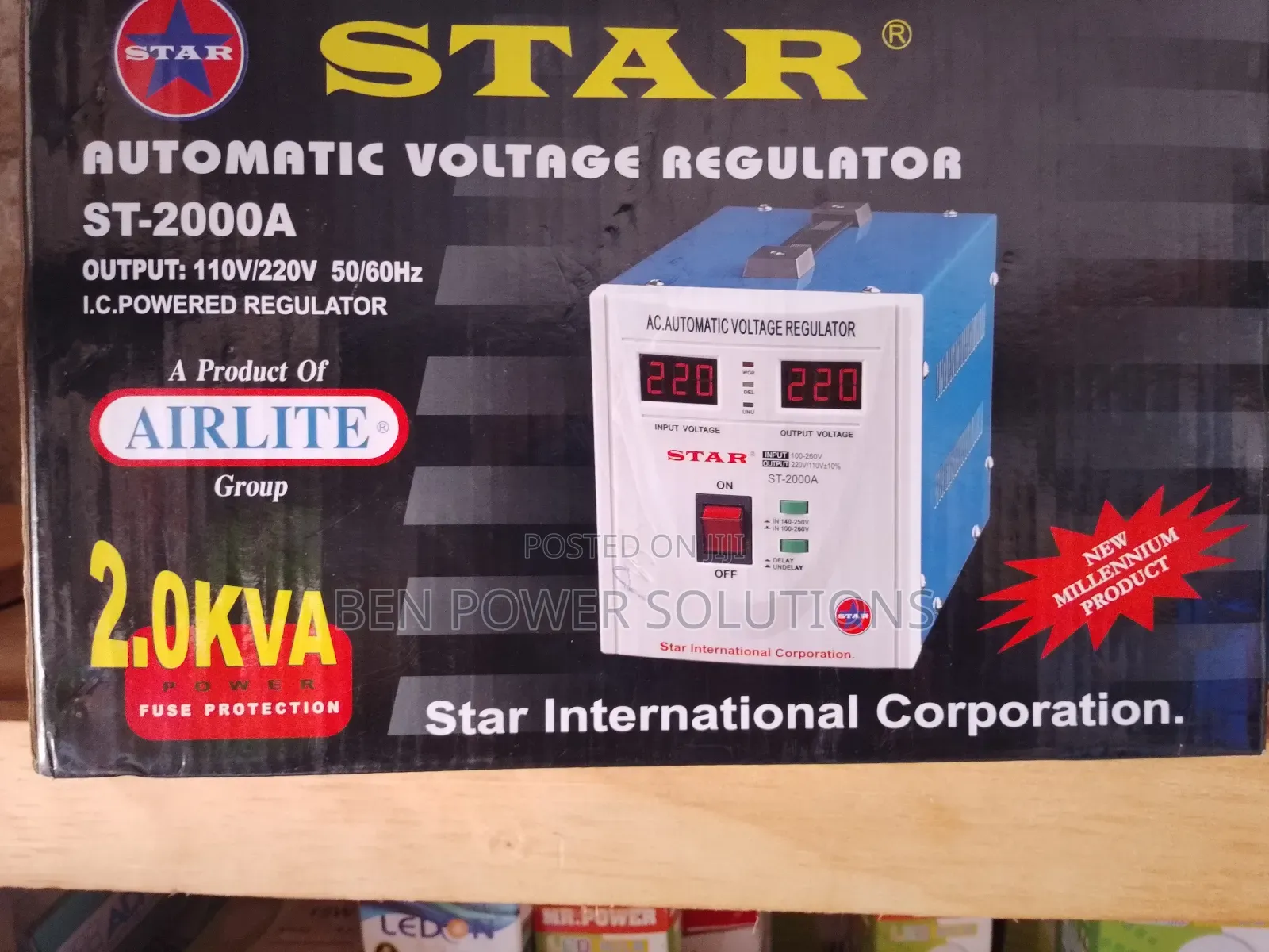 2000w Automatic Voltage Regulator