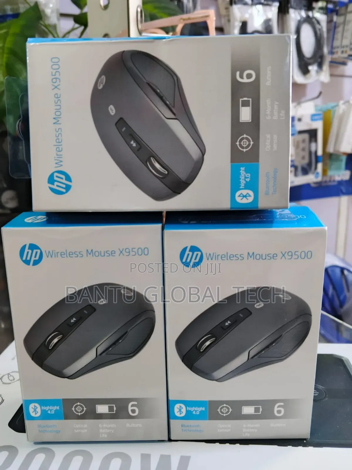 Hp Wireless / Bluetooth Mouse X9500