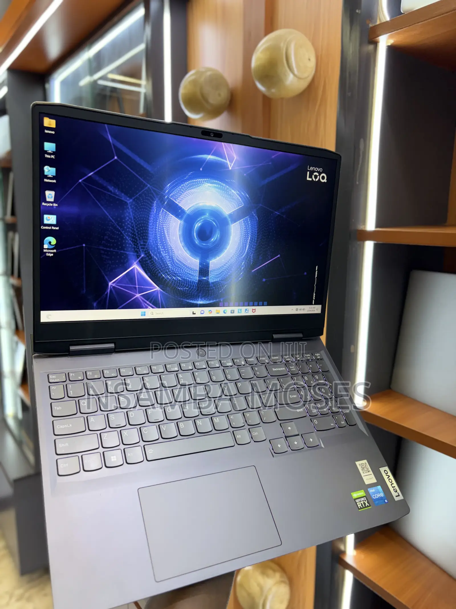 Laptop Lenovo LOQ 15AHP10 16GB Intel Core i5 SSD 512GB