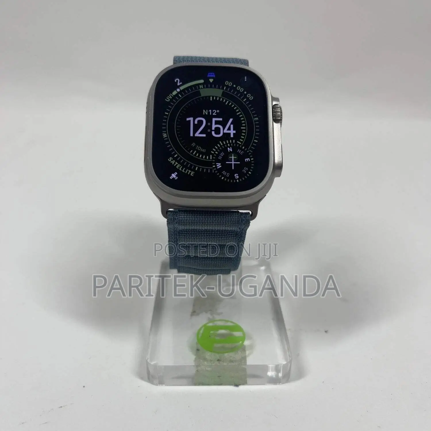 Apple Watch Ultra 3 49mm Natural Titanium Blue Alpine Loop