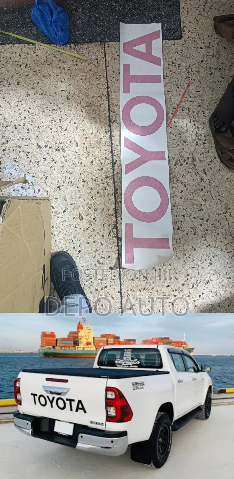 Hilux Cabin Door Sticker