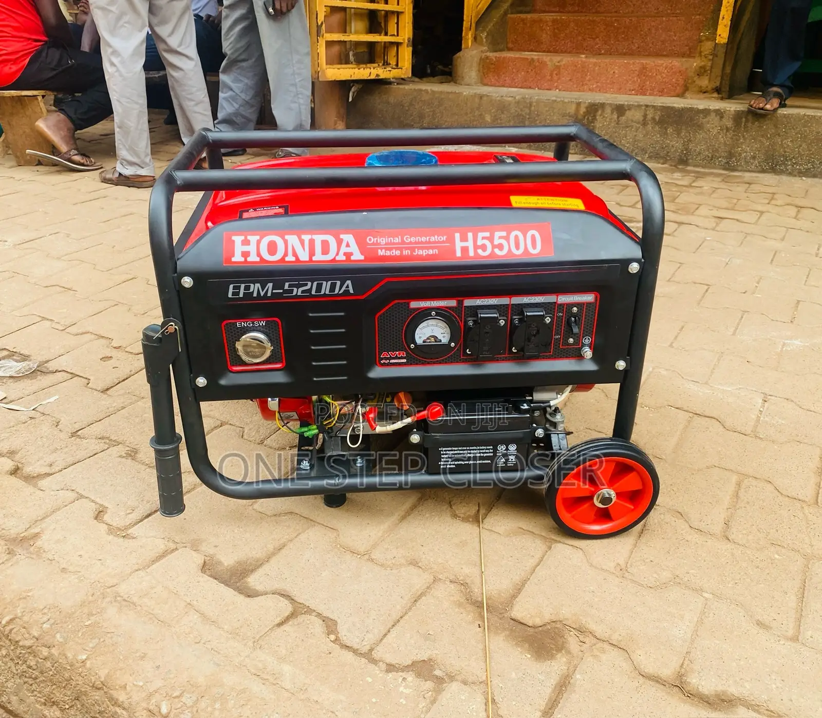 Honda Generetor Model5500 Remort to Start and Push to Start Generetor