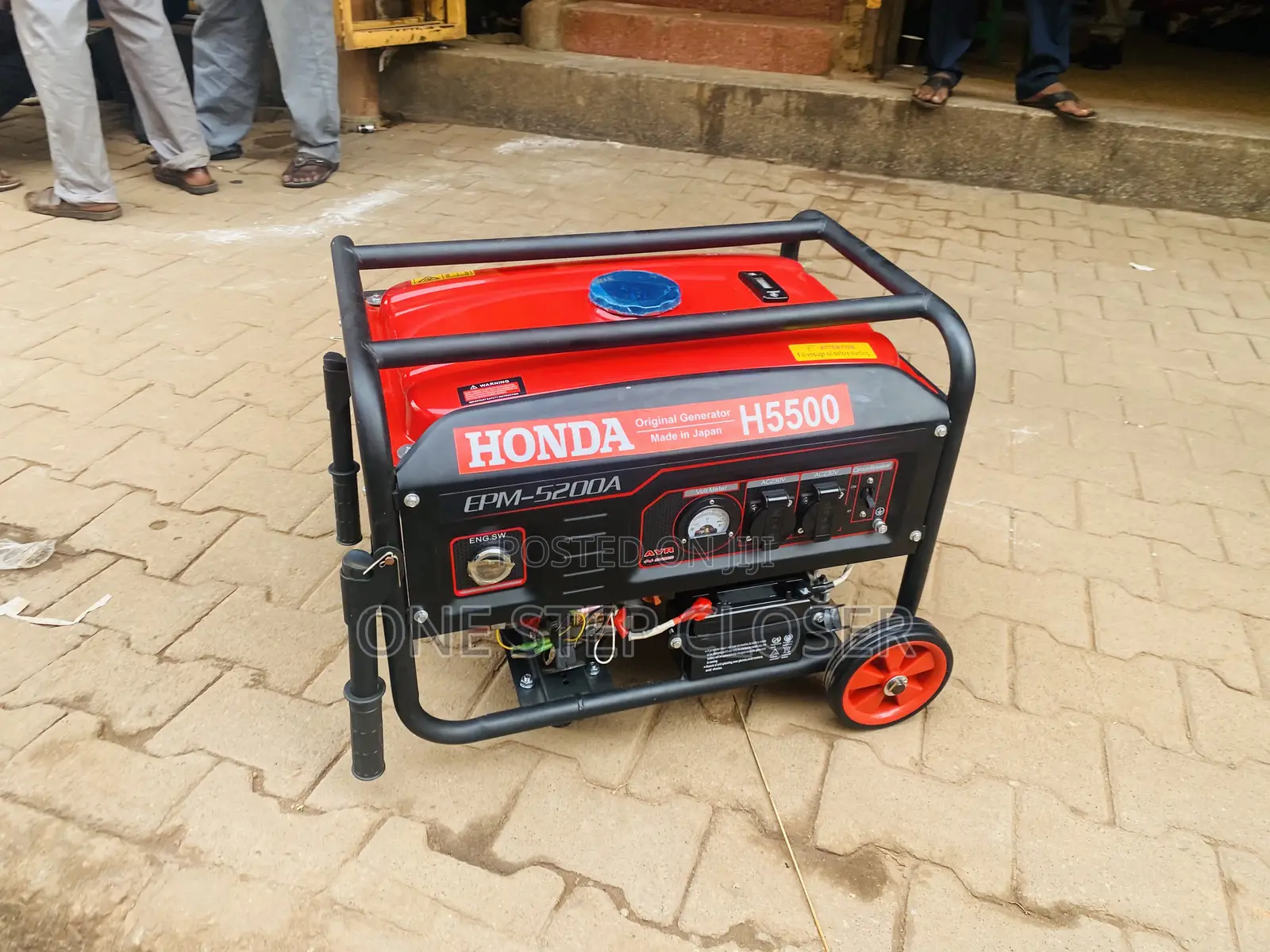 Honda Generetor Model5500 Remort to Start and Push to Start Generetor