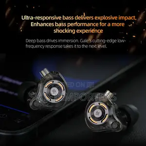 Kz Gale Inears Iems in Ear Monitors Stage Monitors Gaming Earphones