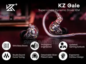 Kz Gale Inears Iems in Ear Monitors Stage Monitors Gaming Earphones