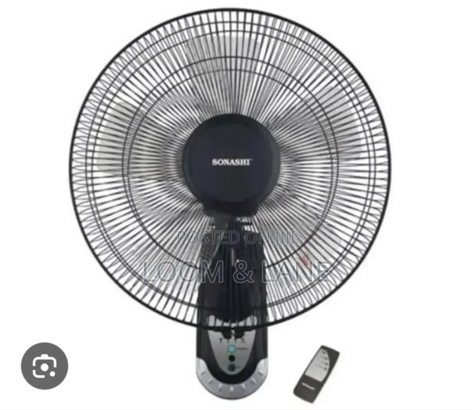 16 Inches Sonashi Wall Fan With Remote Now
