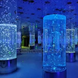 Led Desktop Fish Tank - Fantasy Fish Lamp With RGB Colors