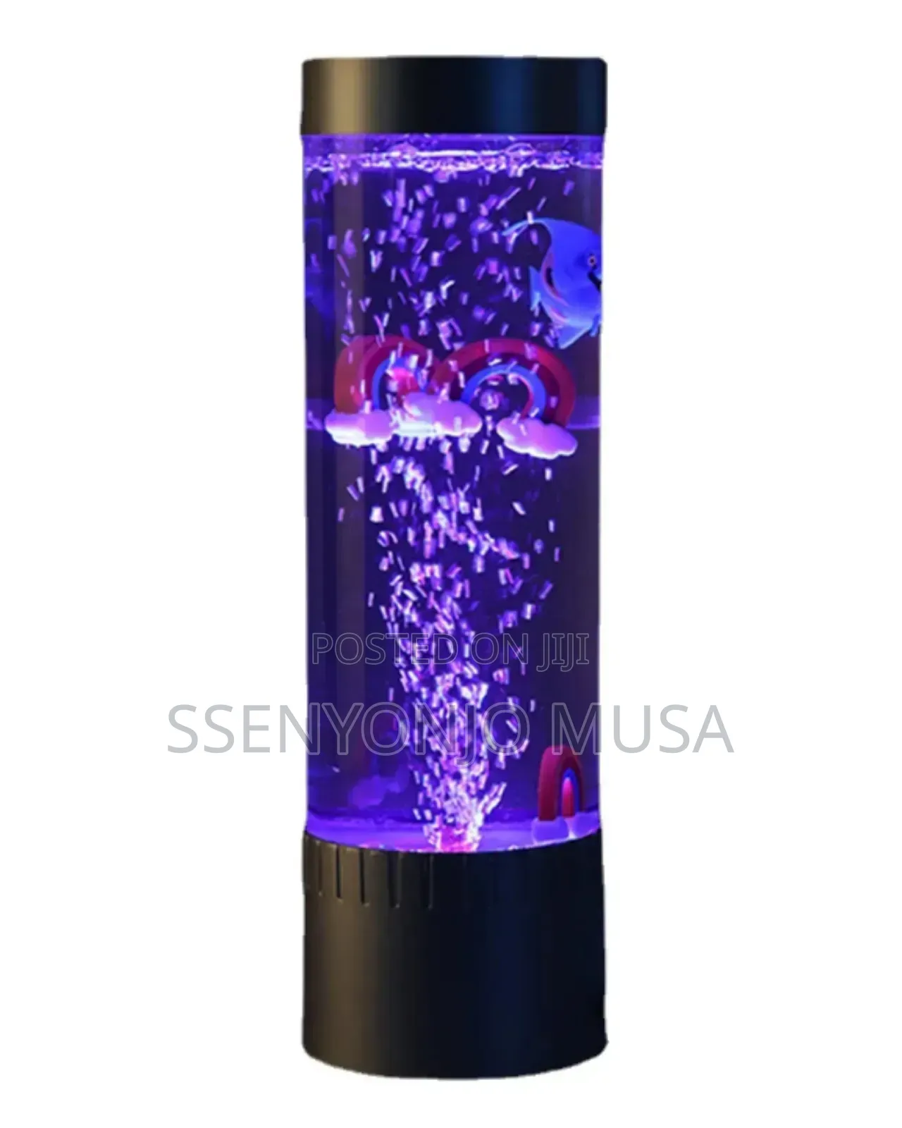 Led Desktop Fish Tank - Fantasy Fish Lamp With RGB Colors