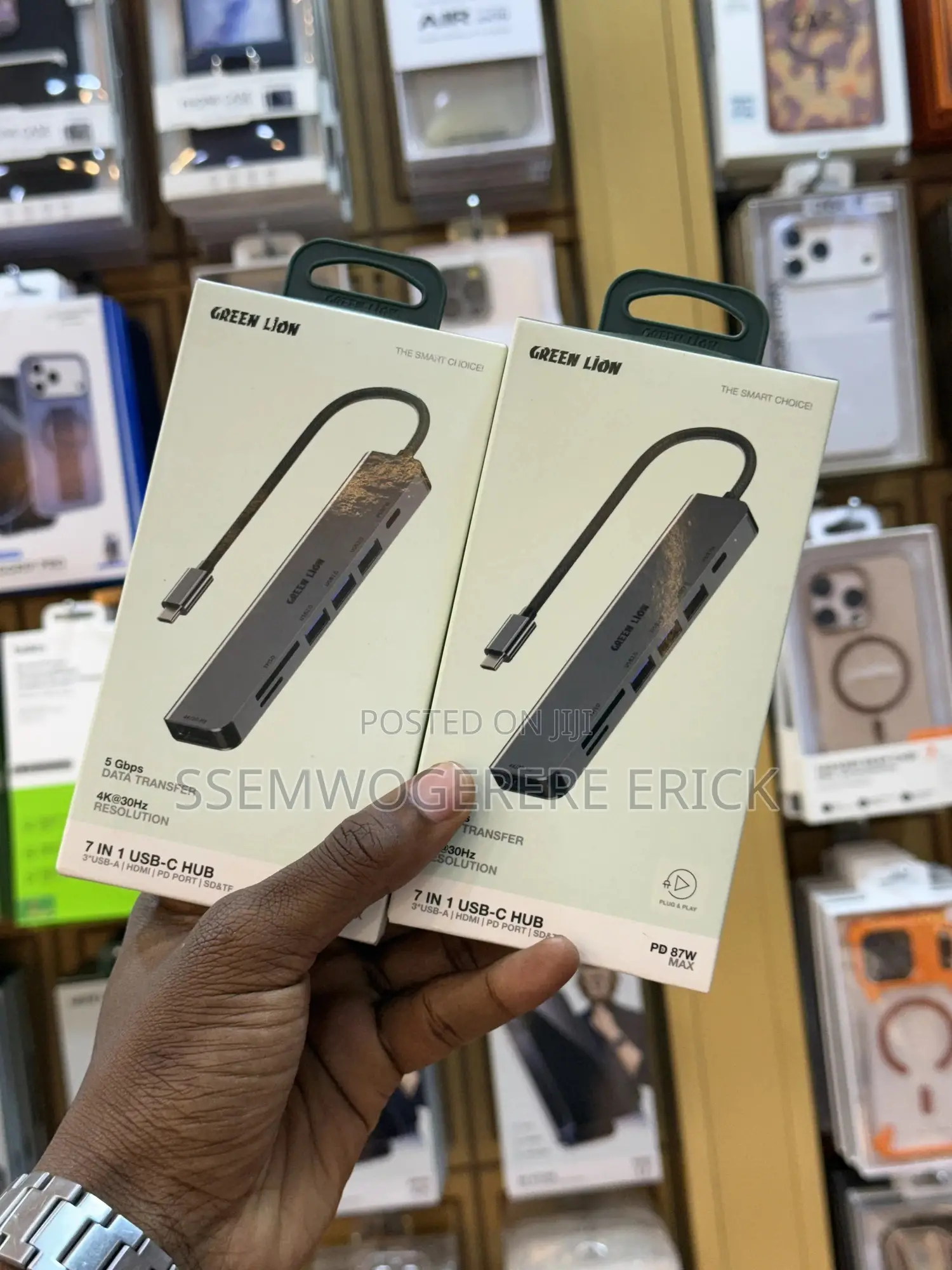 Green Lion 7 in 1 Usb-C Hub