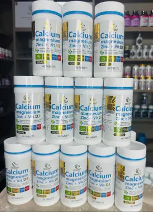 Duozi Calcium Magnesium Zinc+Vit D3 Bones,Muscle Immune Health Tablets