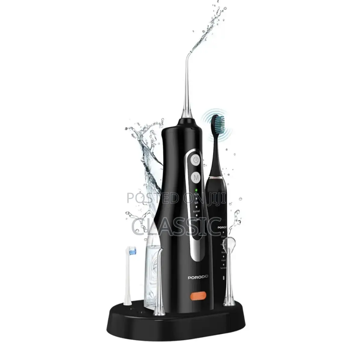 Porodo Lifestyle Ultimate Oral Care Duo – Electric Toothbrush Flosser