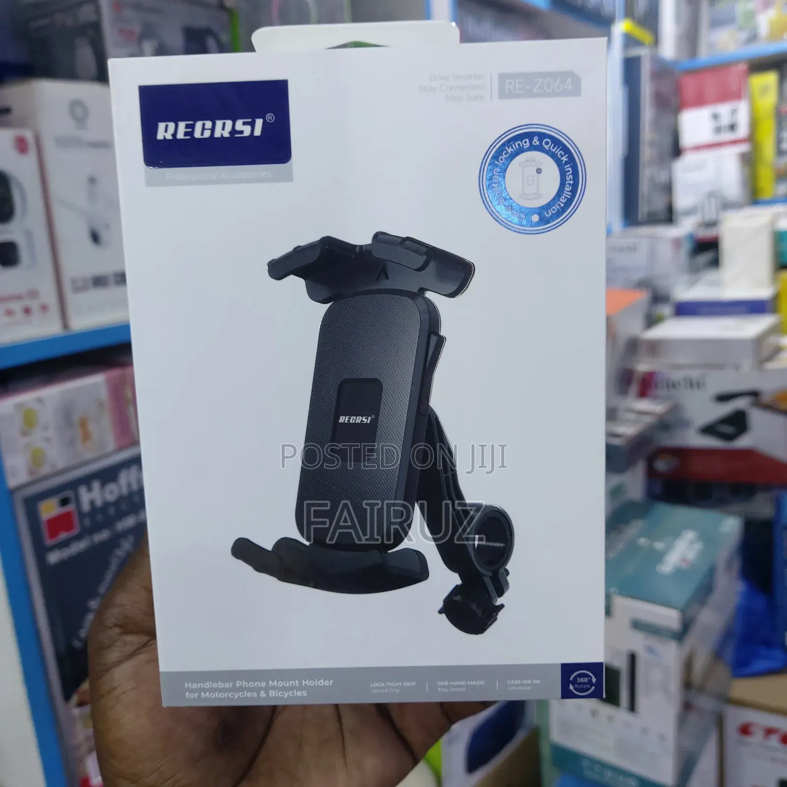 Recris Motorcycle and Bicycle Phone Stand