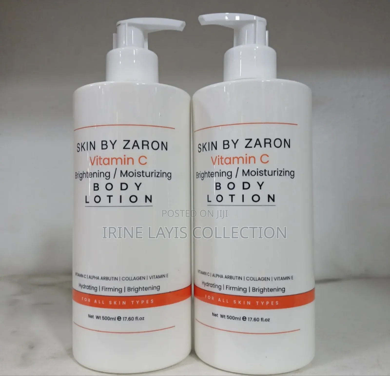 Skin by Zaron Vitamin C Brightening/Moisturizing Body Lotion