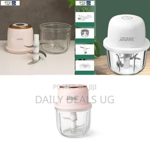 Compact Electric Mini Food Chopper and Processor - Multicolor