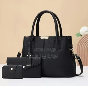 Ziming Faux Leather Top-Handle Handbag