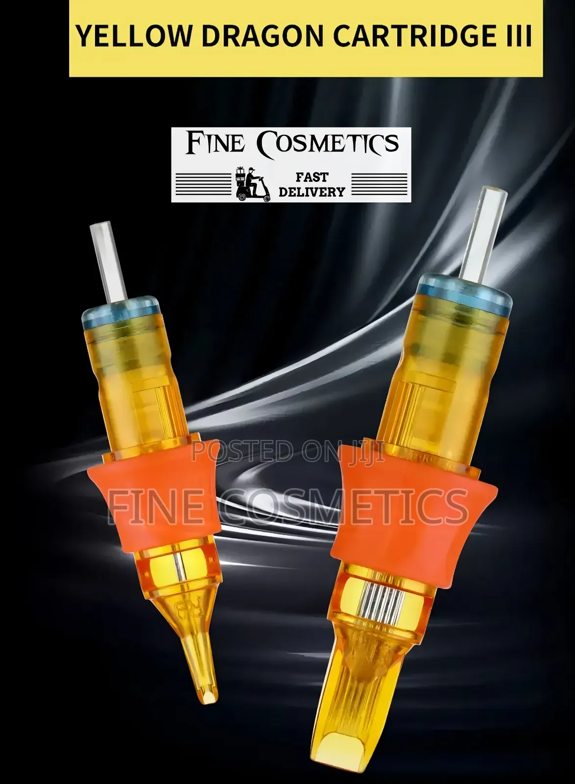 10pieces Yellow Dragon Fly Pro Tattoo Cartridges Microblading Needles