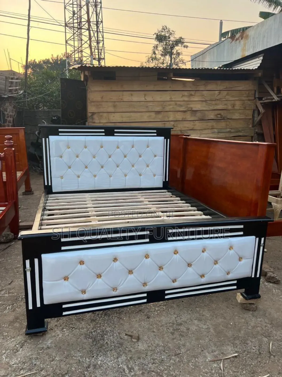 5x6 Wooden Bed