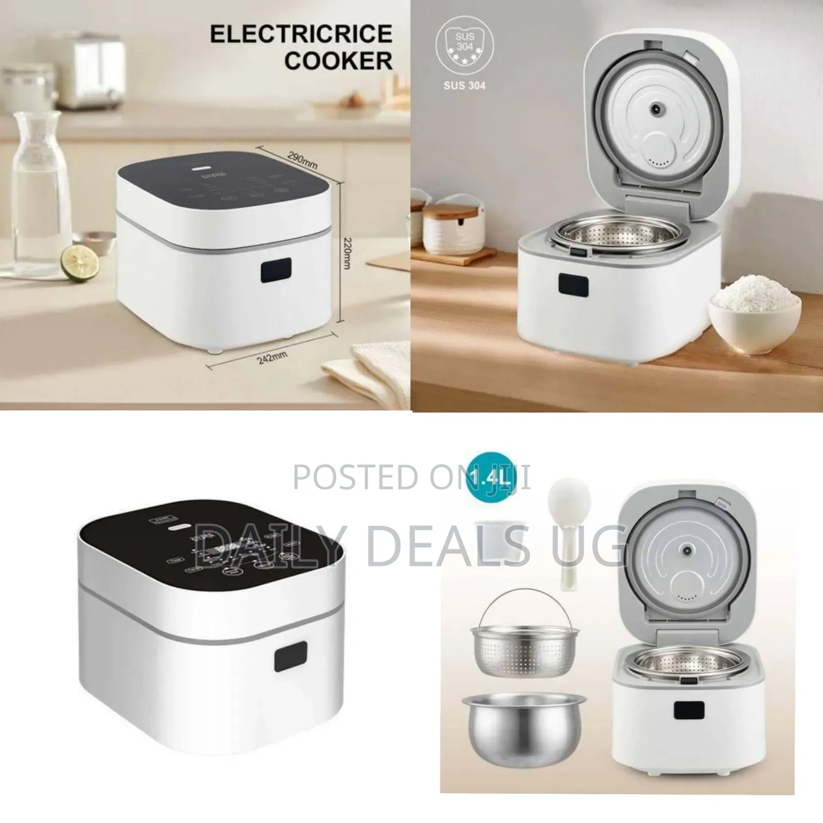 Winningstar Multi-Functional Digital Rice Cooker and Kitchen Companion