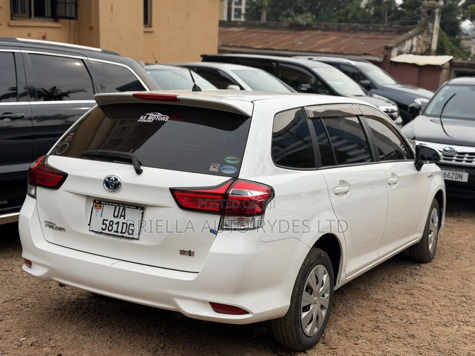 Toyota Corolla Fielder 2016 White