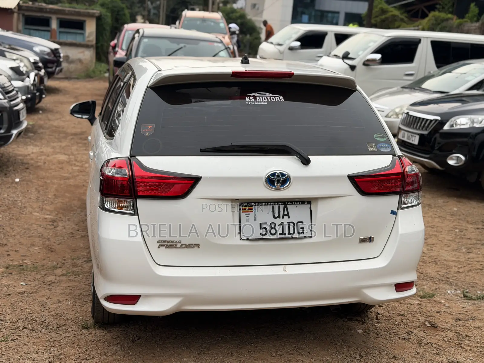 Toyota Corolla Fielder 2016 White