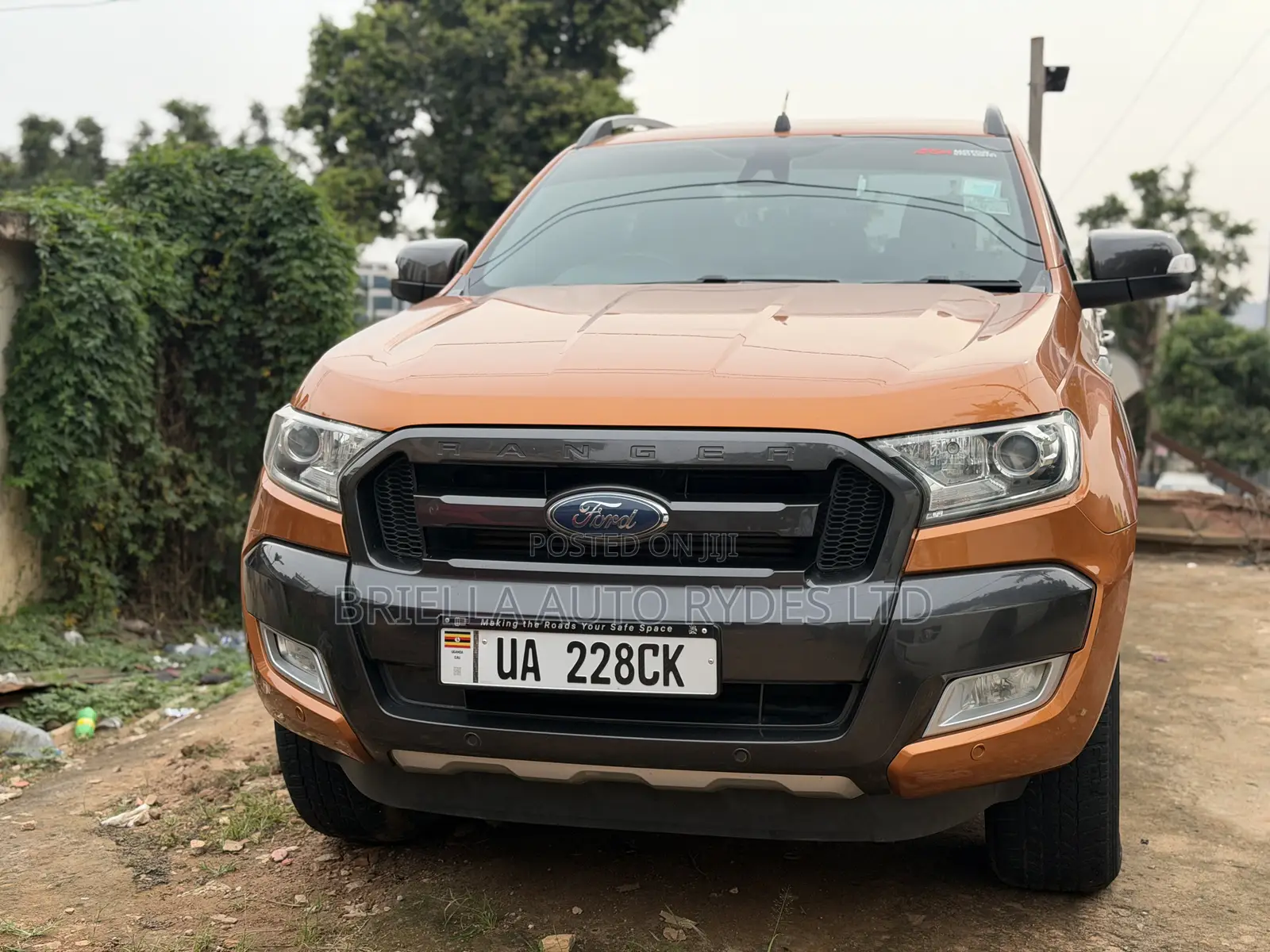 Ford Ranger Wildtrak 2017 Orange