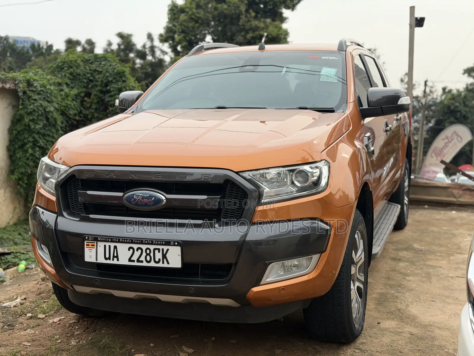 Ford Ranger Wildtrak 2017 Orange