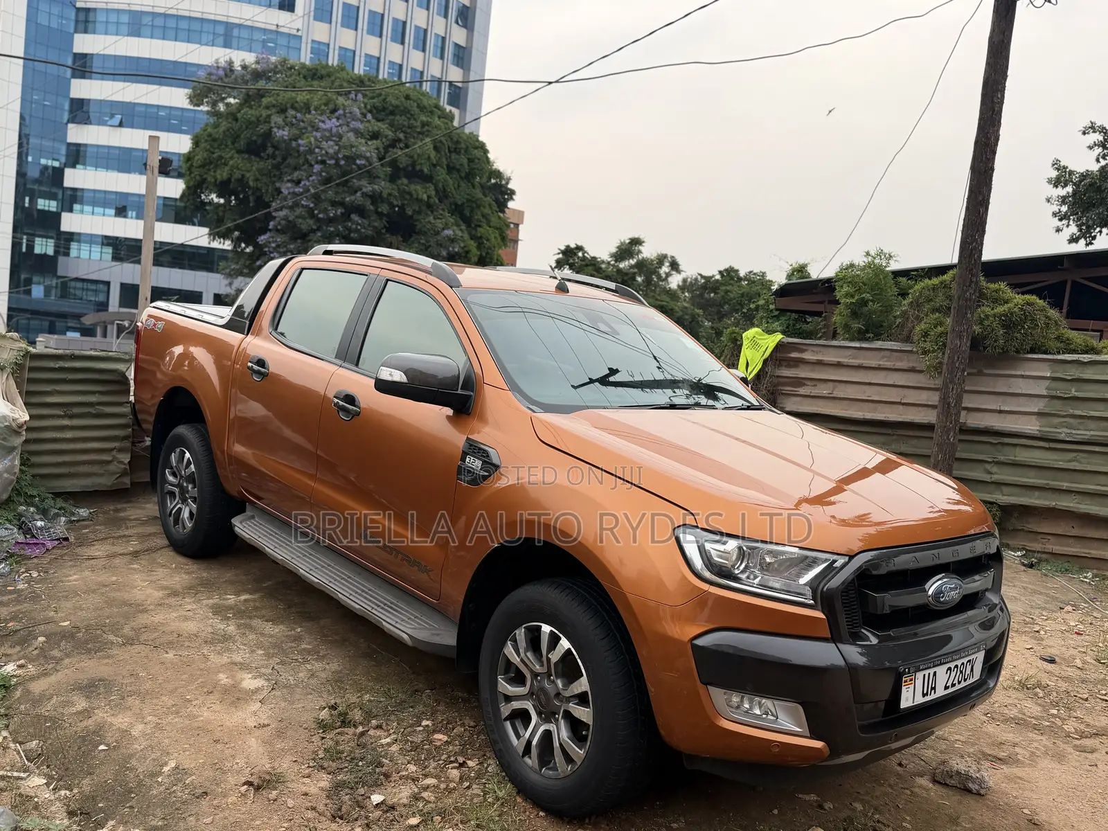 Ford Ranger Wildtrak 2017 Orange