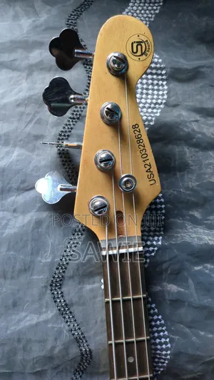 A Fender Jazz Bass Guitar