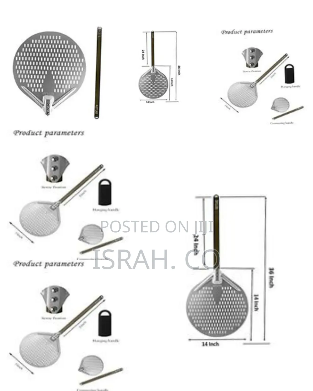 14 Inch By Akylar - Perforated Pizza.
