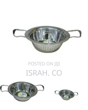 30 Cm Stainless Steel Rice, Vegetable Washing Strainer