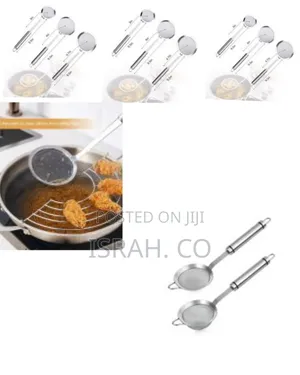 2pieces of Stainless Steel 3 and 4-Inch Small Tea Strainer Fine
