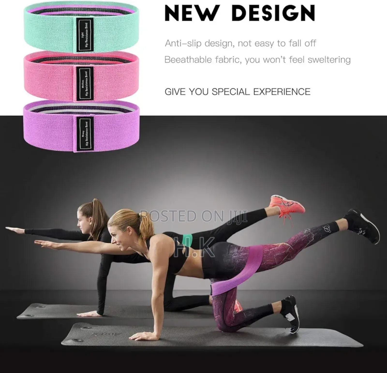 Resistance Bands for Legs and Butt