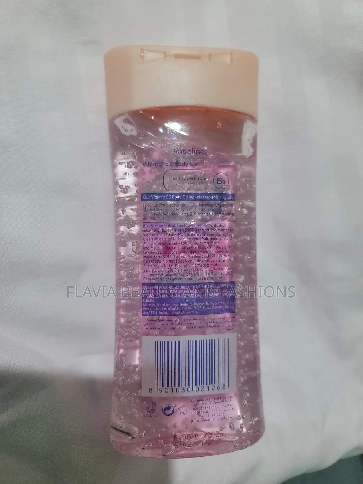 Vaseline Original Oil for a Healthy Skin