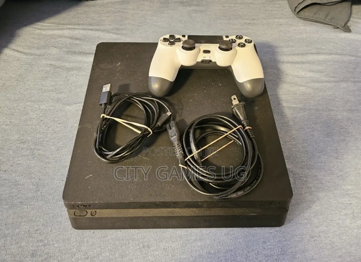 Sony Playstation 4 Slim 1tb Console, Controller, Cords
