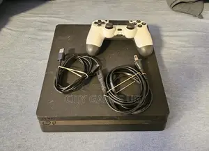 Sony Playstation 4 Slim 1tb Console, Controller, Cords
