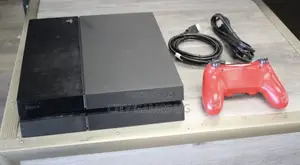 Sony Playstation 4 500gb Gaming Console -Black With Red Controller