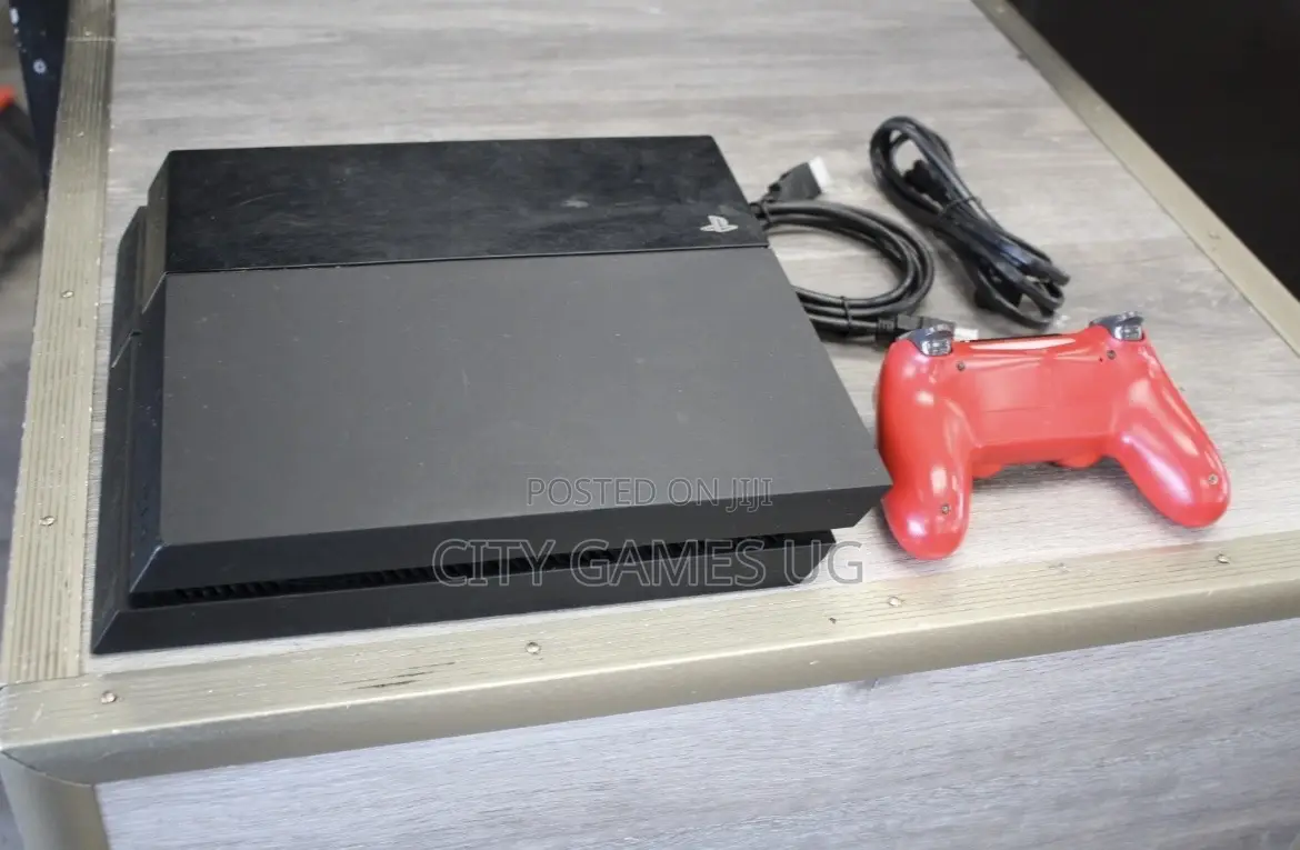 Sony Playstation 4 500gb Gaming Console -Black With Red Controller