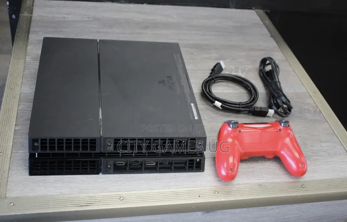 Sony Playstation 4 500gb Gaming Console -Black With Red Controller