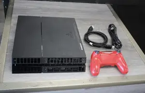 Sony Playstation 4 500gb Gaming Console -Black With Red Controller