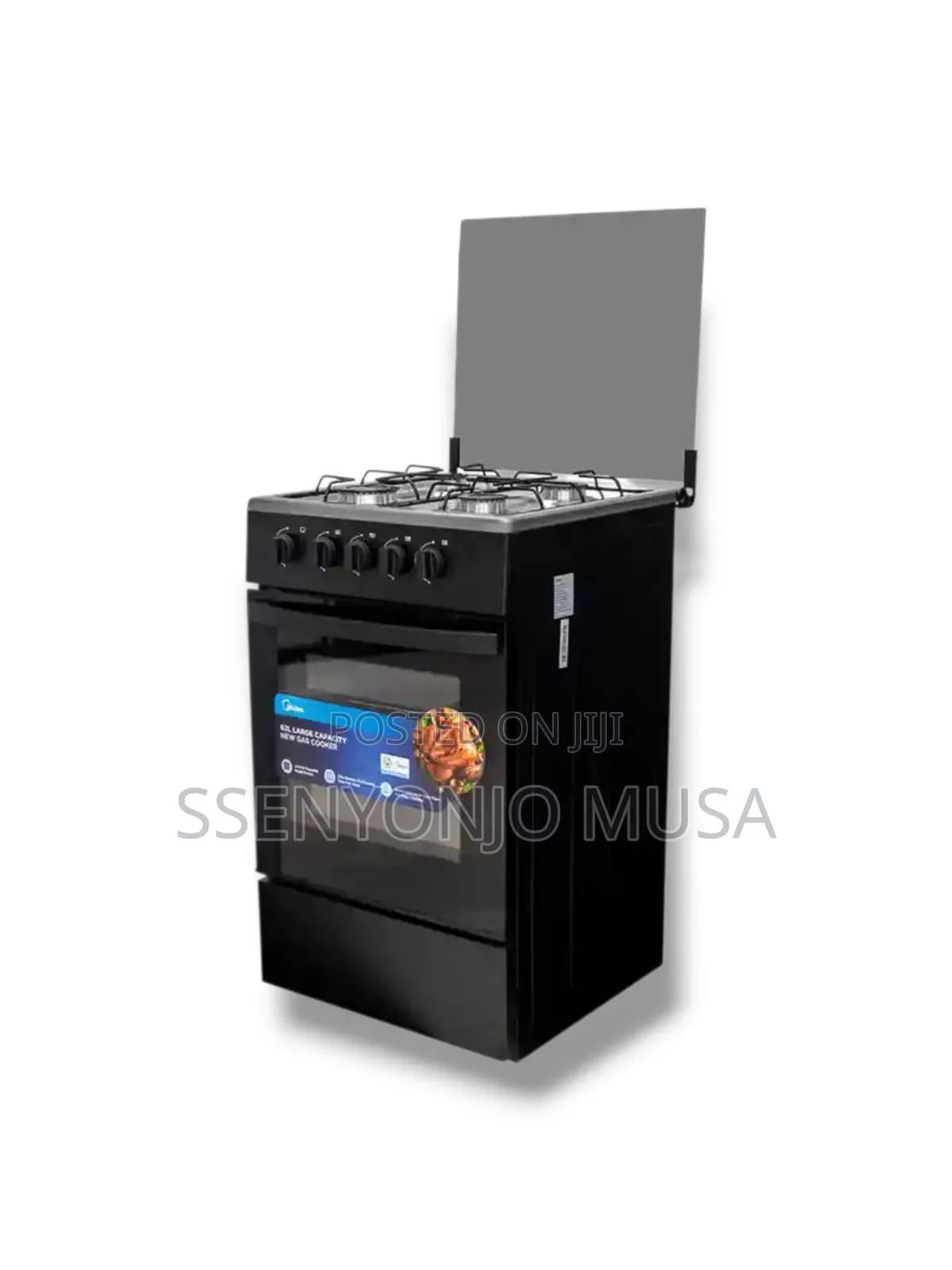 Midea 50x60cm Full Gas Cooker With 4 Gas Burners Oven