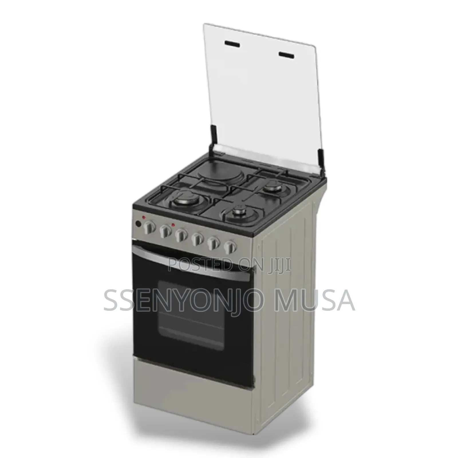 Midea 50x50cm Cooker With 3 Gas Burners Electric Oven