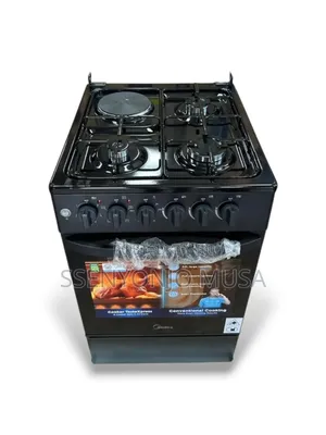 Midea 50x50cm Cooker With 3 Gas Burners Electric Oven