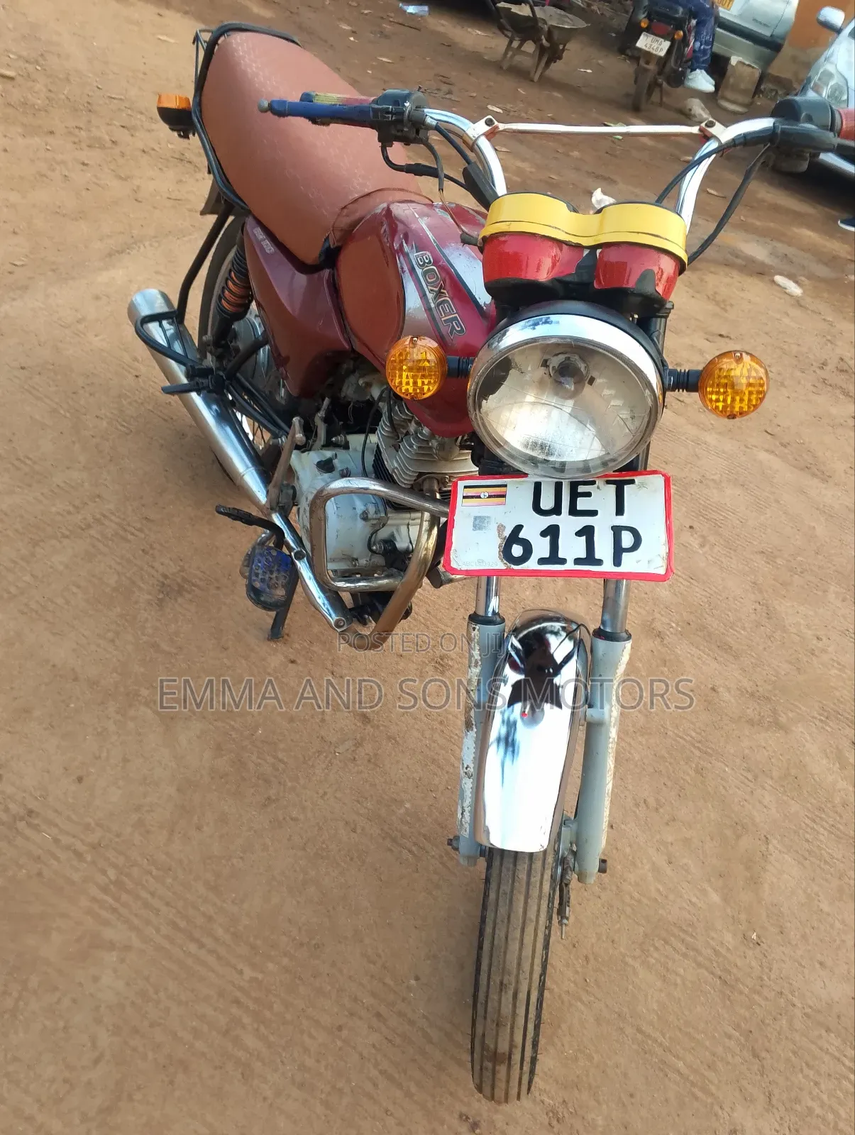 Bajaj Boxer 100 2019 Red