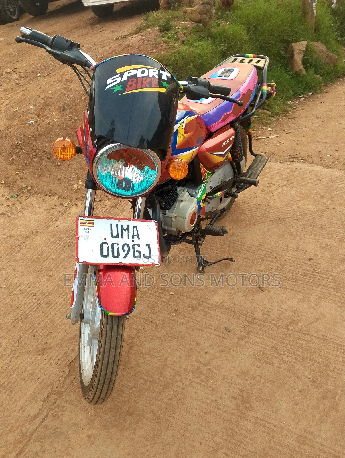 Bajaj Boxer 125 2025 Red