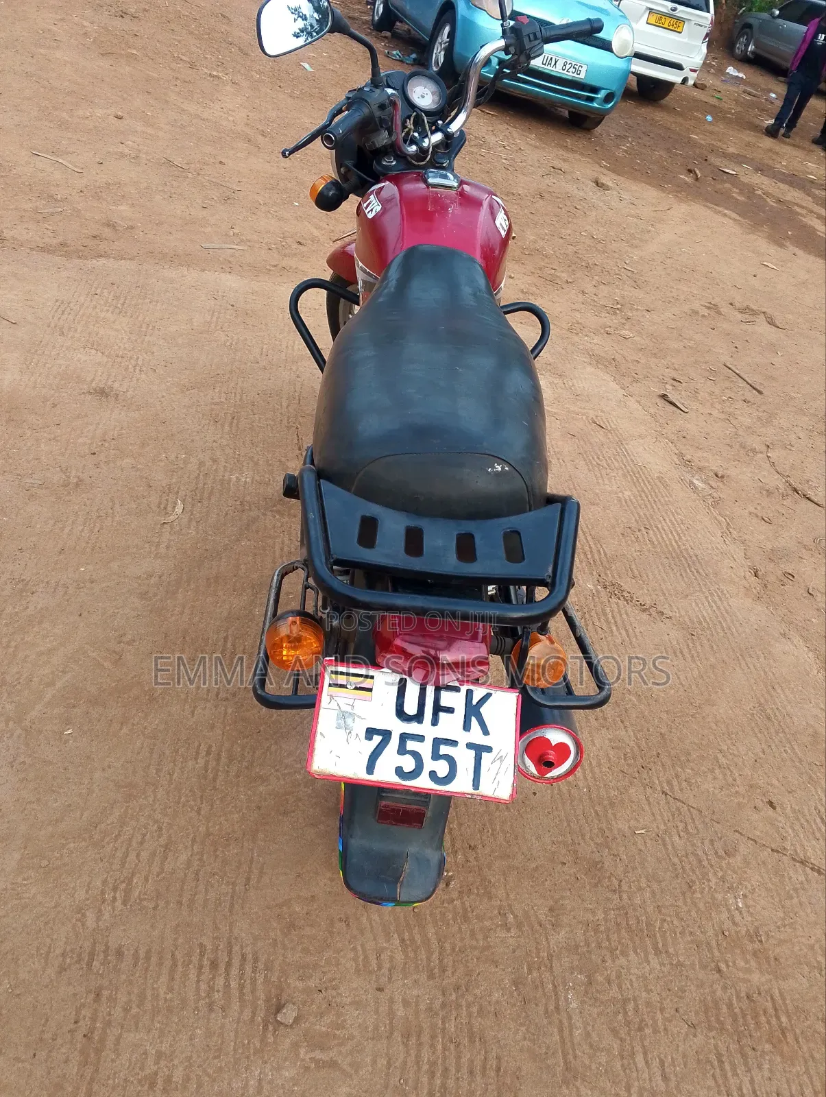 TVS HLX 125 2023 Red
